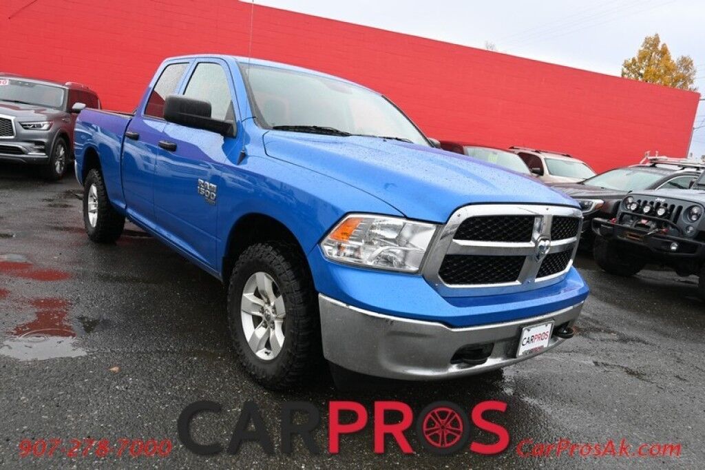 2022 Ram 1500 Classic Tradesman - Quad Cab - 4x4 - 3.6L V6 - Chrome Plus & Off Road Pkg - Seats 6 - Power Locks, Windows & Mirrors - Back Up Camera - Bluetooth - Bedliner - Tow Pkg Anchorage AK