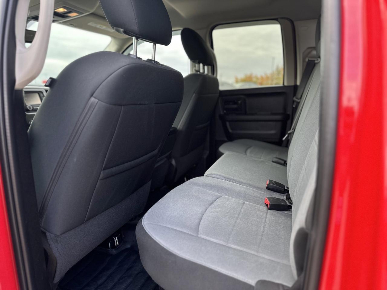 2022 Ram 1500 Classic Tradesman Quad Cab 4x4 | McRig Ready Ram | Low KMs | V8 HEMI | Heated Seats | Sport Hood Redwater AB