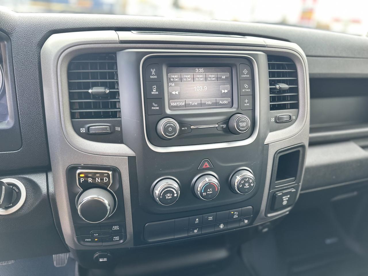 2022 Ram 1500 Classic Tradesman Quad Cab 4x4 | McRig Ready Ram | Low KMs | V8 HEMI | Heated Seats | Sport Hood Redwater AB