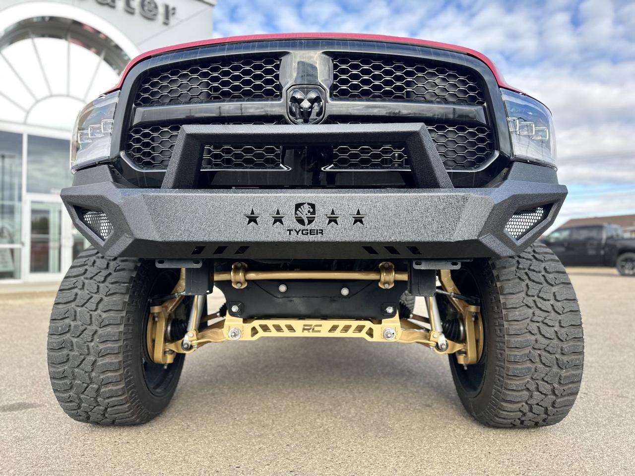 2022 Ram 1500 Classic Tradesman Quad Cab 4x4 | McRig Ready Ram | Low KMs | V8 HEMI | Heated Seats | Sport Hood Redwater AB