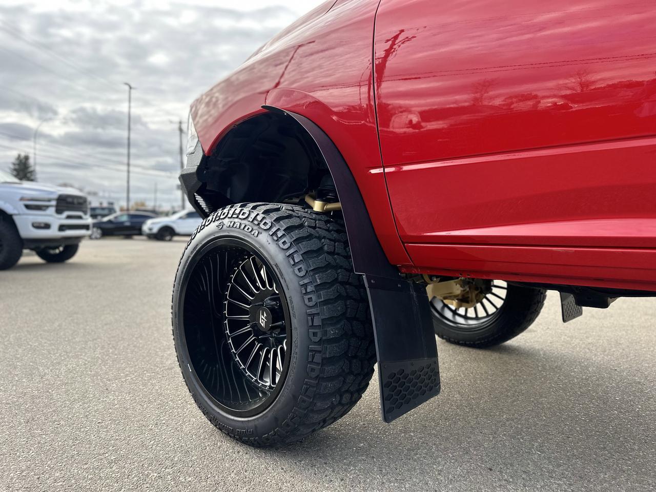 2022 Ram 1500 Classic Tradesman Quad Cab 4x4 | McRig Ready Ram | Low KMs | V8 HEMI | Heated Seats | Sport Hood Redwater AB