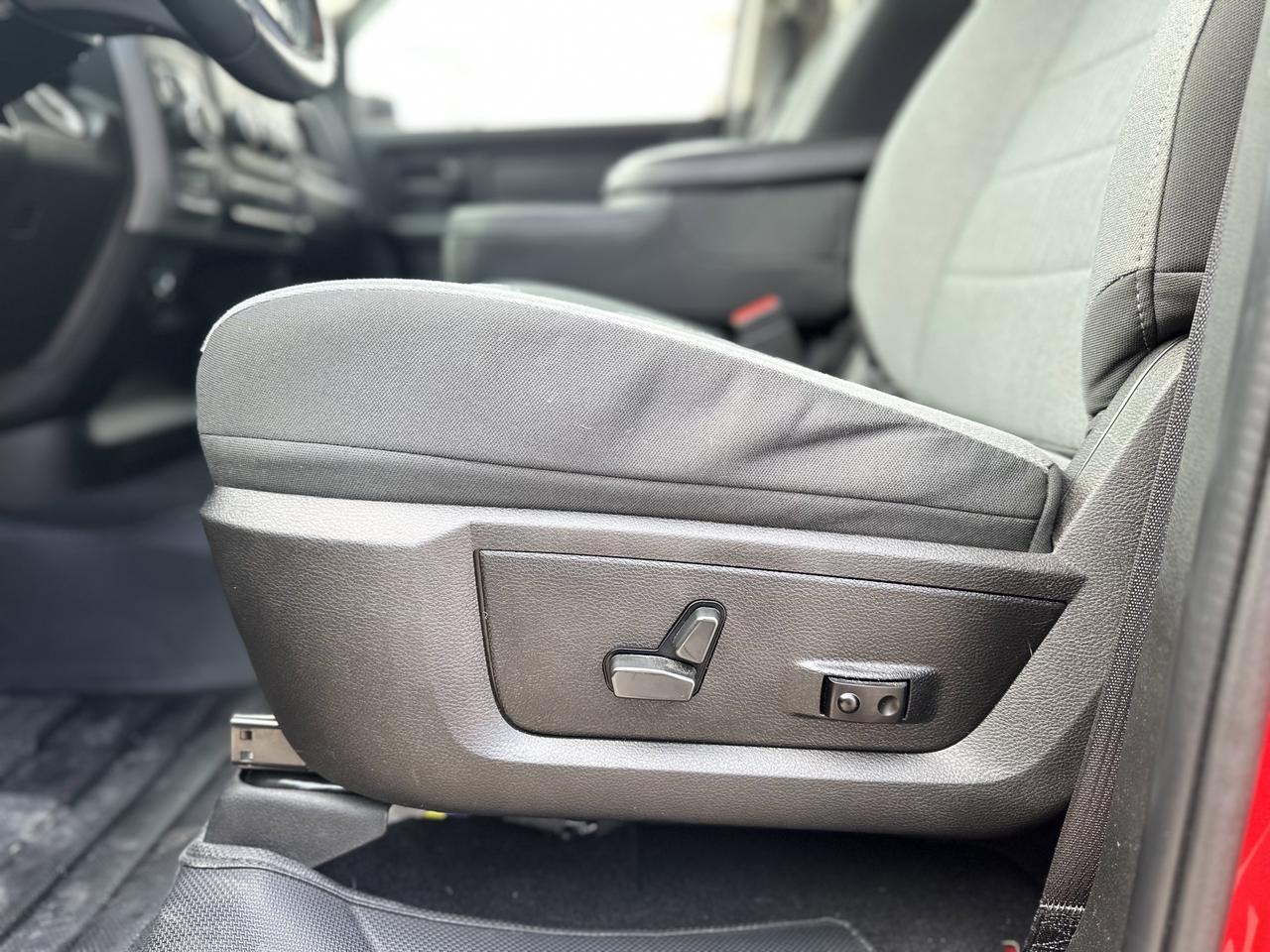 2022 Ram 1500 Classic Tradesman Quad Cab 4x4 | McRig Ready Ram | Low KMs | V8 HEMI | Heated Seats | Sport Hood Redwater AB