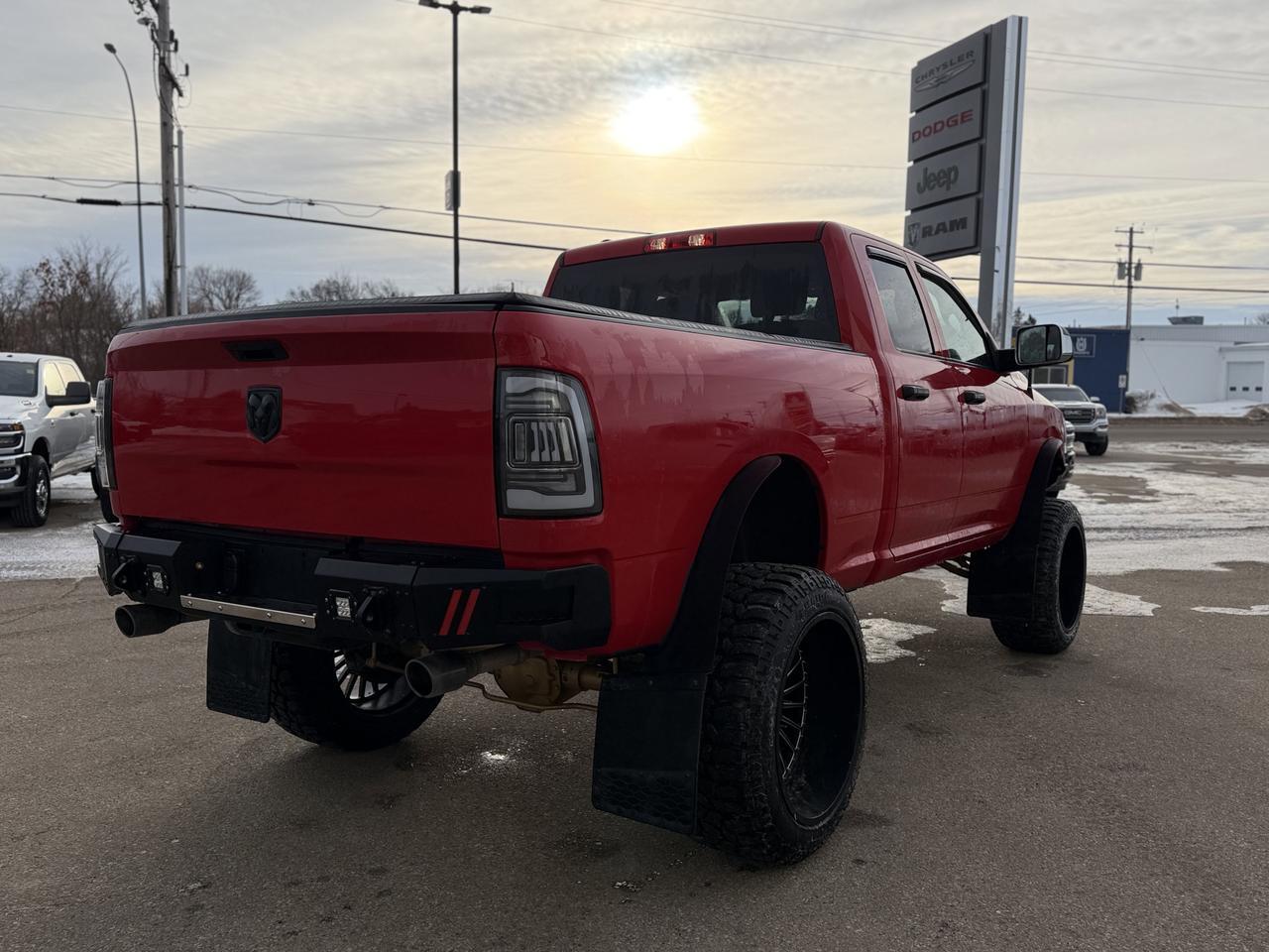 2022 Ram 1500 Classic Tradesman Quad Cab 4x4 | Rig Ready McRam | Low KMs | V8 HEMI | Heated Seats | Sport Hood Redwater AB