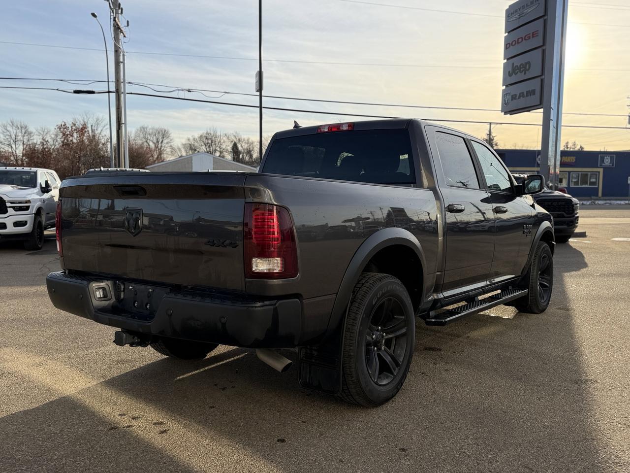 2022 Ram 1500 Classic Warlock Crew Cab 4x4 | Low KMs | V6 | Heated Seats | NAV | Backup Camera Redwater AB