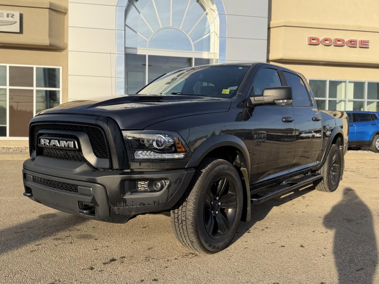 2022 Ram 1500 Classic Warlock Crew Cab 4x4 | Low KMs | V6 | Heated Seats | NAV | Backup Camera Redwater AB