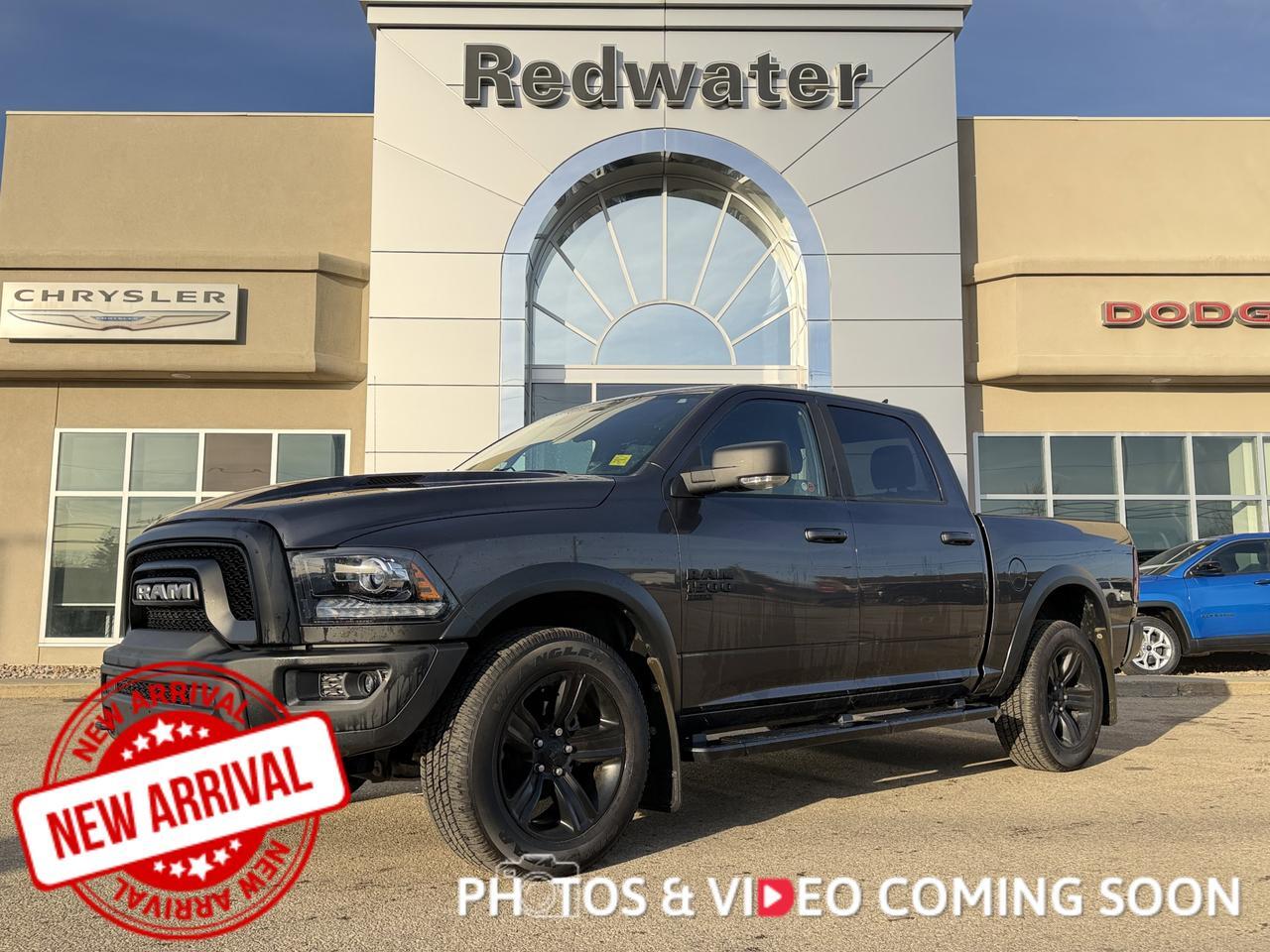 2022 Ram 1500 Classic Warlock Crew Cab 4x4 | Low KMs | V6 | Heated Seats | NAV | Backup Camera