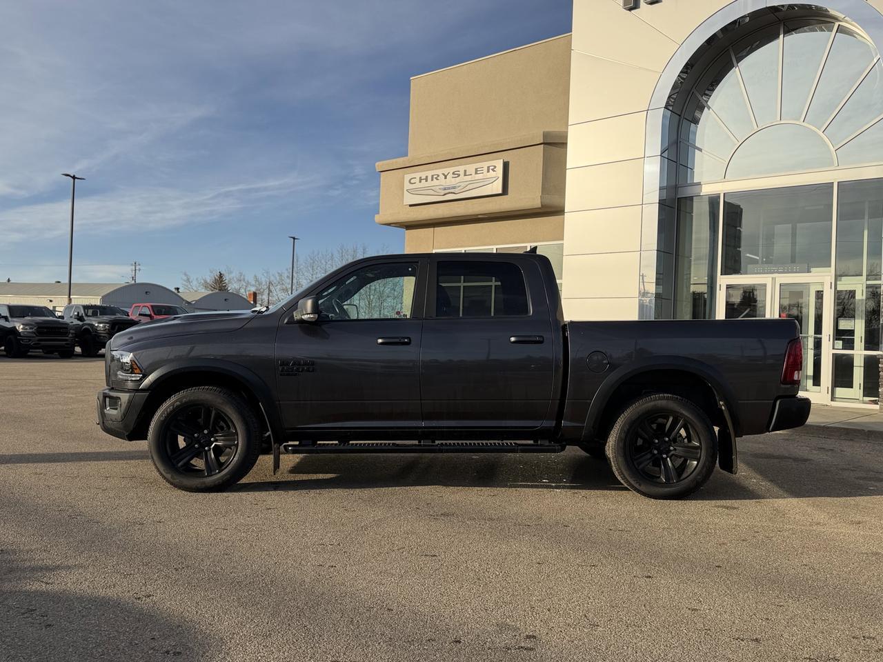 2022 Ram 1500 Classic Warlock Crew Cab 4x4 | Low KMs | V6 | Heated Seats | NAV | Backup Camera Redwater AB