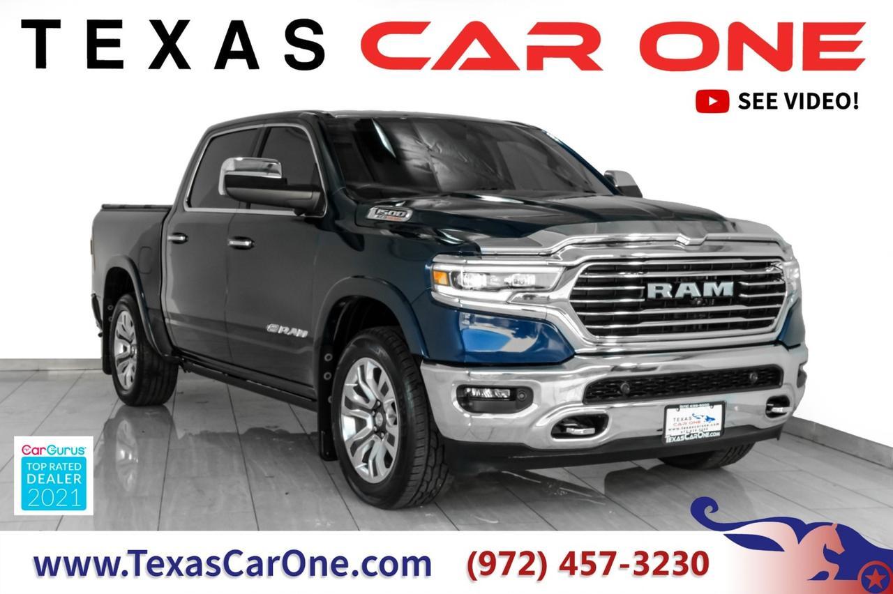 2022 Ram 1500 LONGHORN CREW CAB 4WD DIESEL HEADUP DISPLAY BLIND SPOT NAVIGATION HARMAN KARDON SOUND