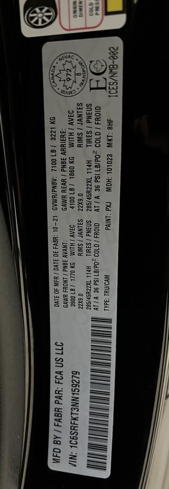 2022 Ram 1500 Laramie Longhorn Loveland CO