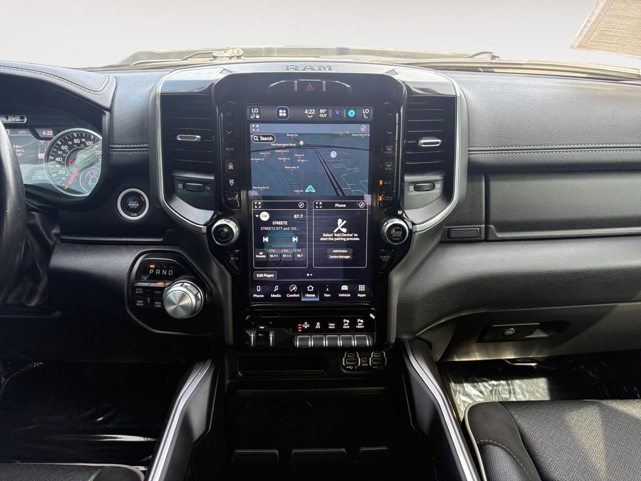 2022 Ram 1500 Laramie, RAM BOXES, 4X4, HEATED STEERING WHEEL, HEATED/ COOLED SEATS, HEATED REAR SEATS, POWER RUNING BOARDS, PANORAMIC SUNROOF, ADJUSTABLE PEDALS, ADAPTIVE CRUISE CONTROL, REMOTE START, ANDROID AUTO/ APPLE CARPLAY, CLEAN CARFAX, ULTRA LOADED!!! Virginia Beach VA