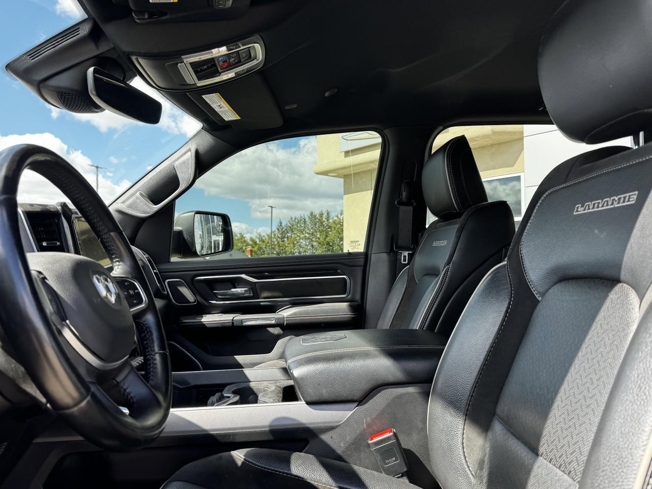 2022 Ram 1500 Laramie Sport Crew Cab 4x4 | HEMI V8 | Rig Ready Ram  | Leather | Backup Camera | Remote Start | NAV Redwater AB