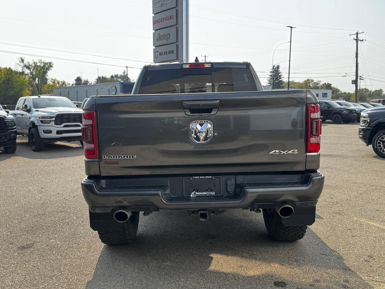 2022 Ram 1500 Laramie Sport Crew Cab 4x4 | HEMI V8 | Rig Ready Ram  | Leather | Backup Camera | Remote Start | NAV Redwater AB
