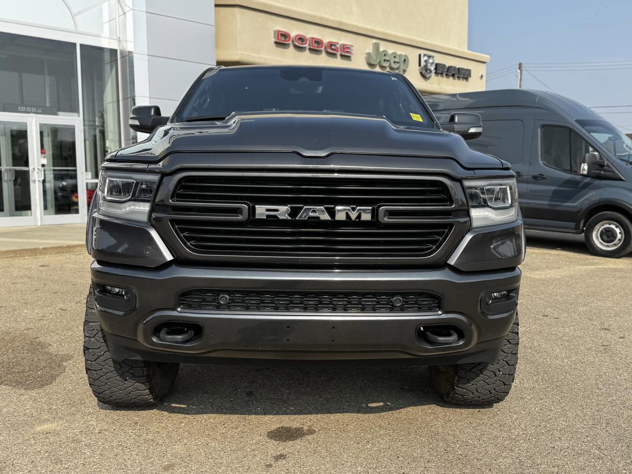 2022 Ram 1500 Laramie Sport Crew Cab 4x4 | HEMI V8 | Rig Ready Ram  | Leather | Backup Camera | Remote Start | NAV Redwater AB
