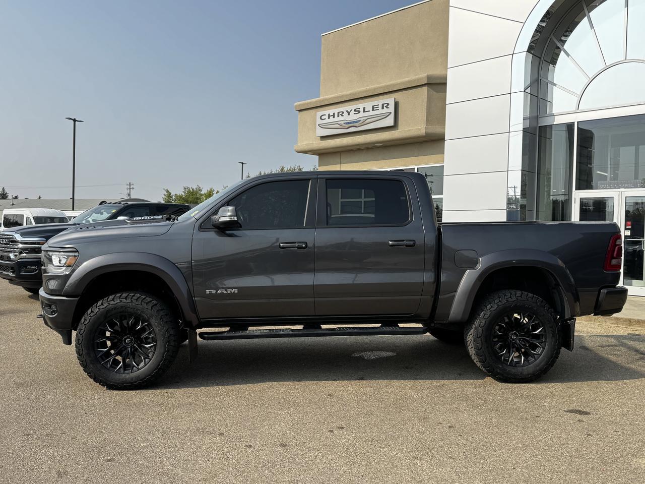 2022 Ram 1500 Laramie Sport Crew Cab 4x4 | HEMI V8 | Rig Ready Ram  | Leather | Backup Camera | Remote Start | NAV Redwater AB