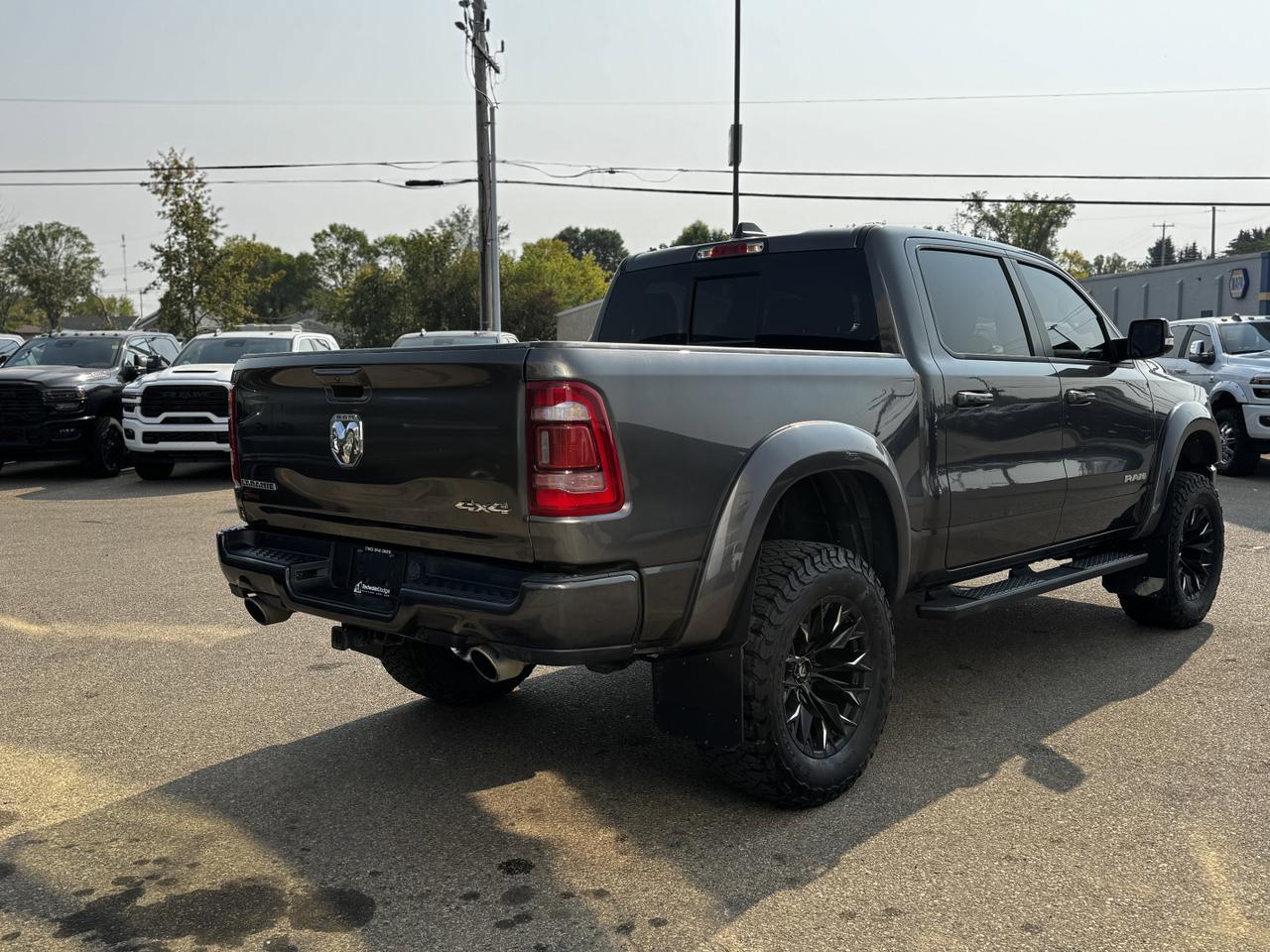 2022 Ram 1500 Laramie Sport Crew Cab 4x4 | HEMI V8 | Rig Ready Ram  | Leather | Backup Camera | Remote Start | NAV Redwater AB