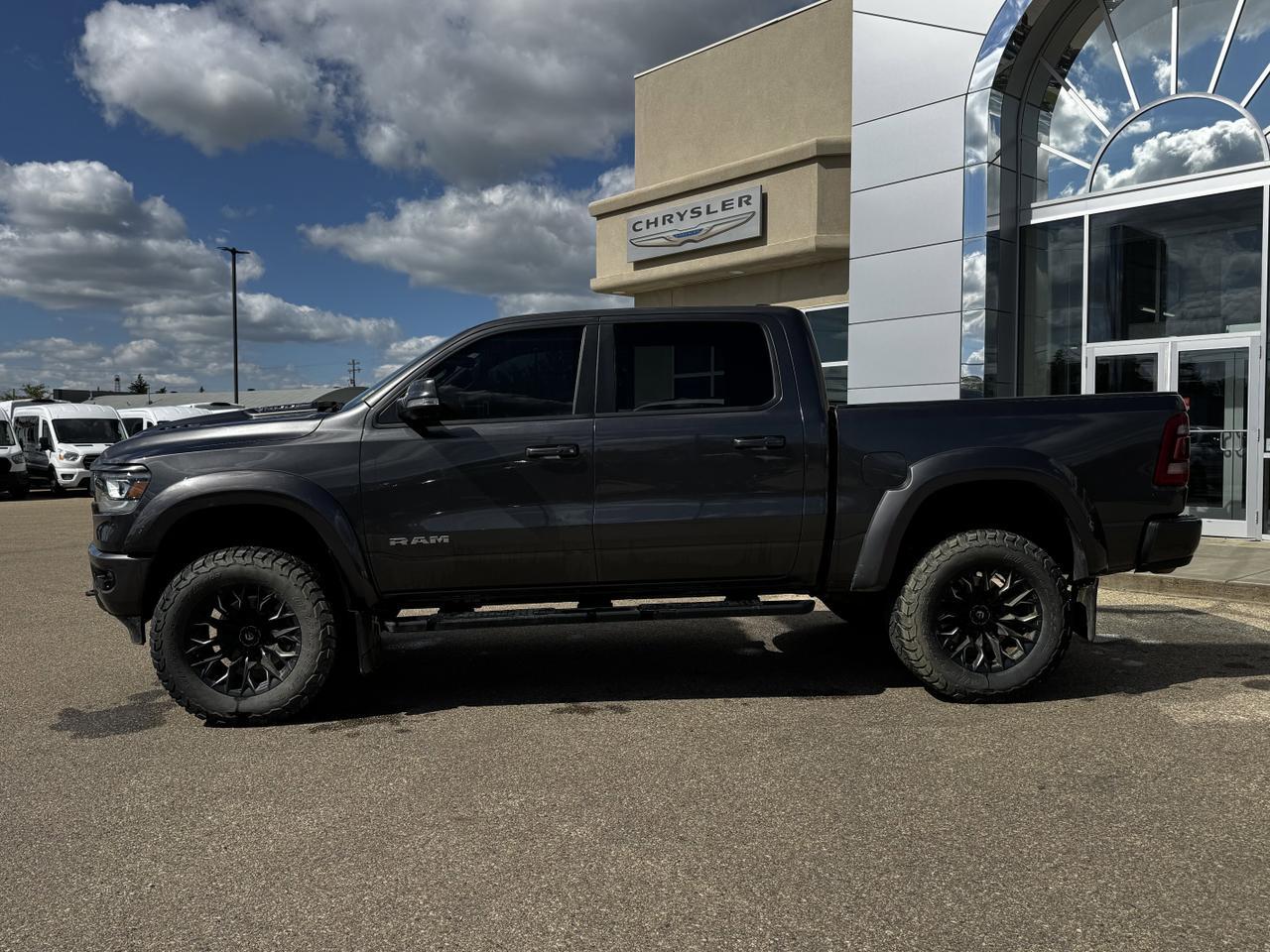 2022 Ram 1500 Laramie Sport Crew Cab 4x4 | HEMI V8 | Rig Ready Ram  | Leather | Backup Camera | Remote Start | NAV Redwater AB