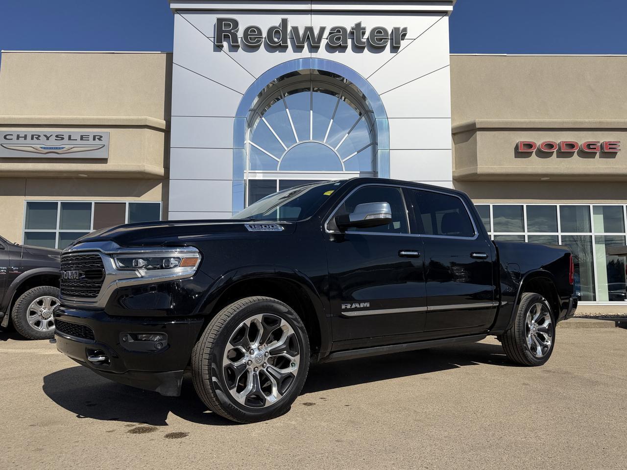 2022 Ram 1500 Limited Crew Cab 4x4 | Low KMs | V8 HEMI | 12IN Touchscreen | NAV | Leather | Heated Vented Seats