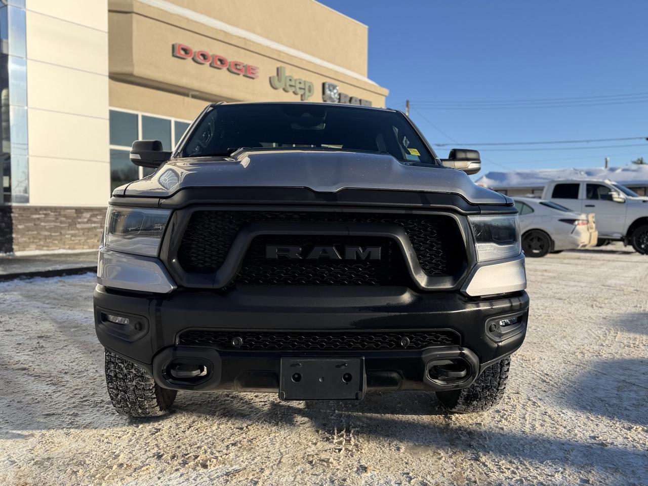 2022 Ram 1500 Rebel | Eco Diesel | 12" Screen | Leather | Heated Seats | Tow Package | Box Liner | Night Edition Redwater AB