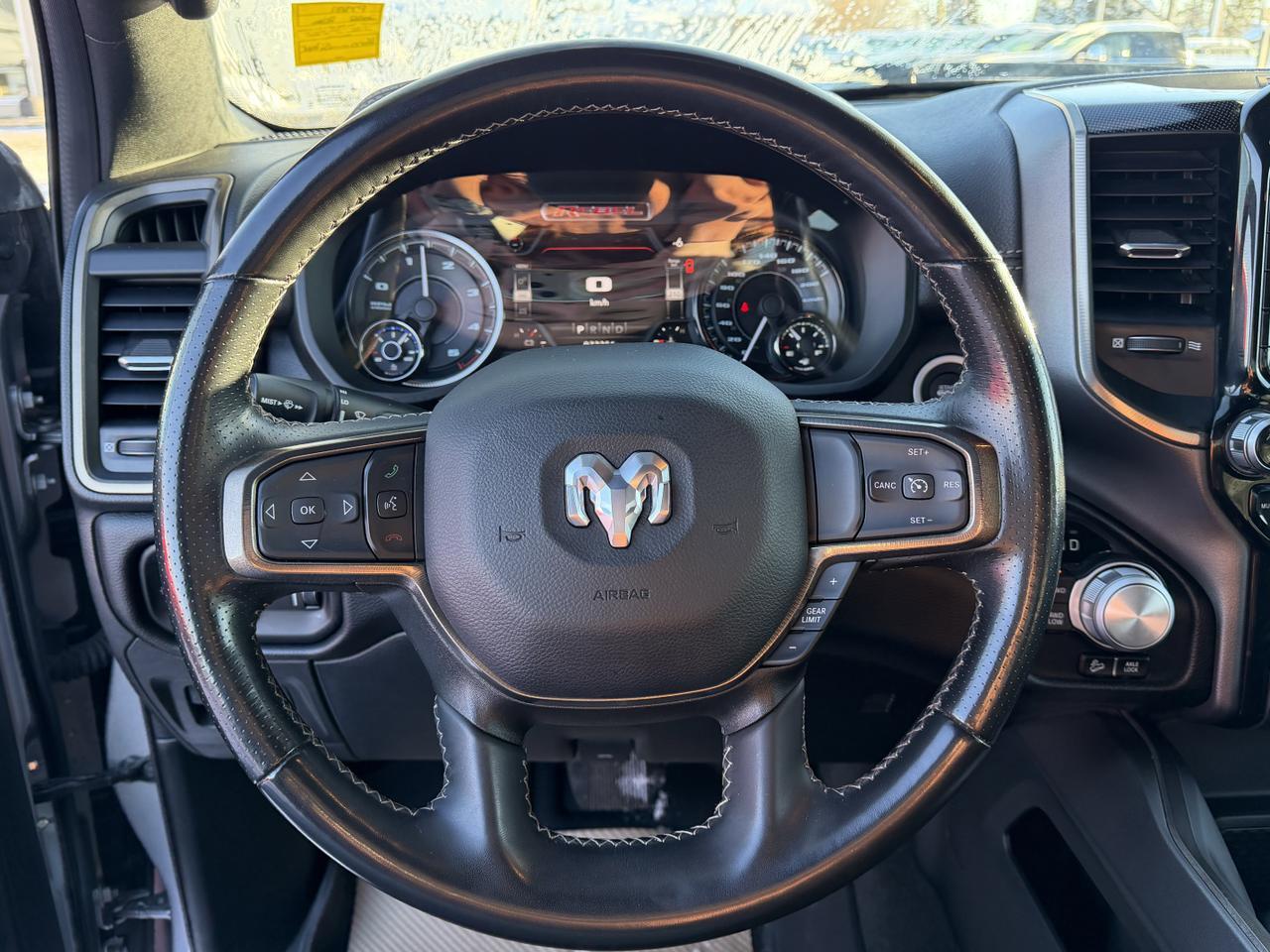 2022 Ram 1500 Rebel | Eco Diesel | 12" Screen | Leather | Heated Seats | Tow Package | Box Liner | Night Edition Redwater AB