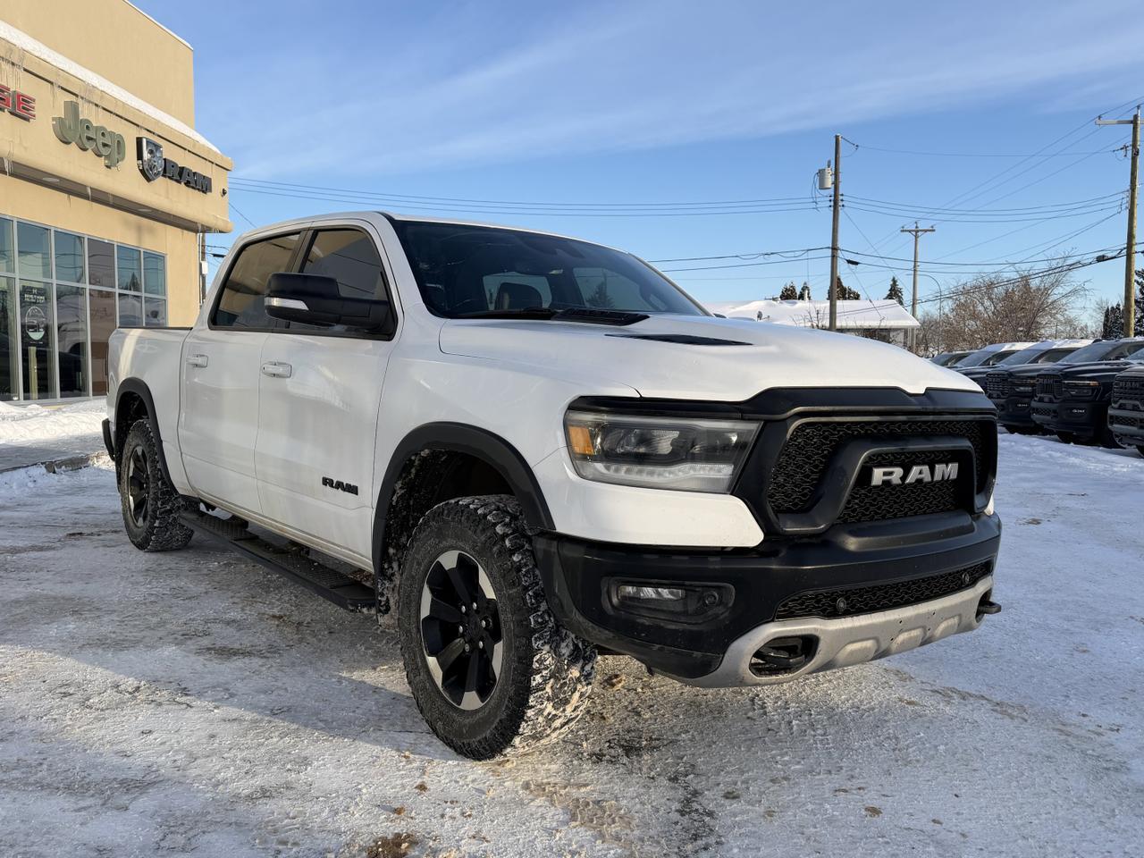2022 Ram 1500 Rebel | Level 2 Equip Group | Heated Seats | Trailer Brake Control | Alpine | 12" Screen Redwater AB