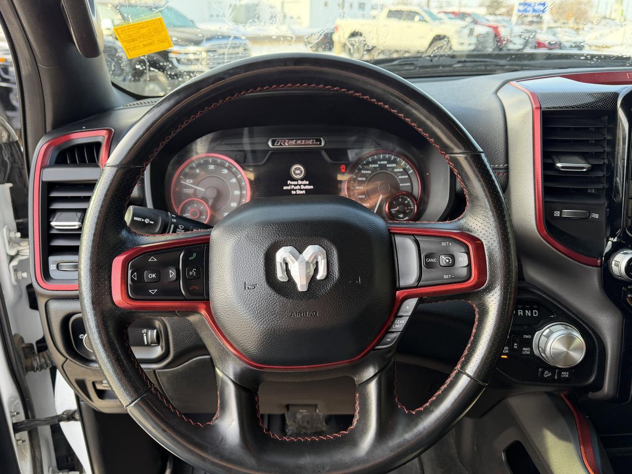 2022 Ram 1500 Rebel | Level 2 Equip Group | Heated Seats | Trailer Brake Control | Alpine | 12" Screen Redwater AB