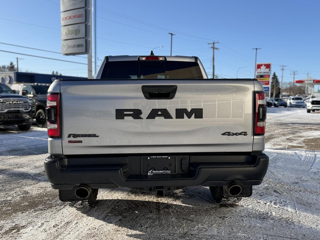2022 Ram 1500 Rebel 4x4 | 5.7L HEMI V8 | 12" Touchscreen Nav | Alpine Audio | Android Auto CarPlay Redwater AB