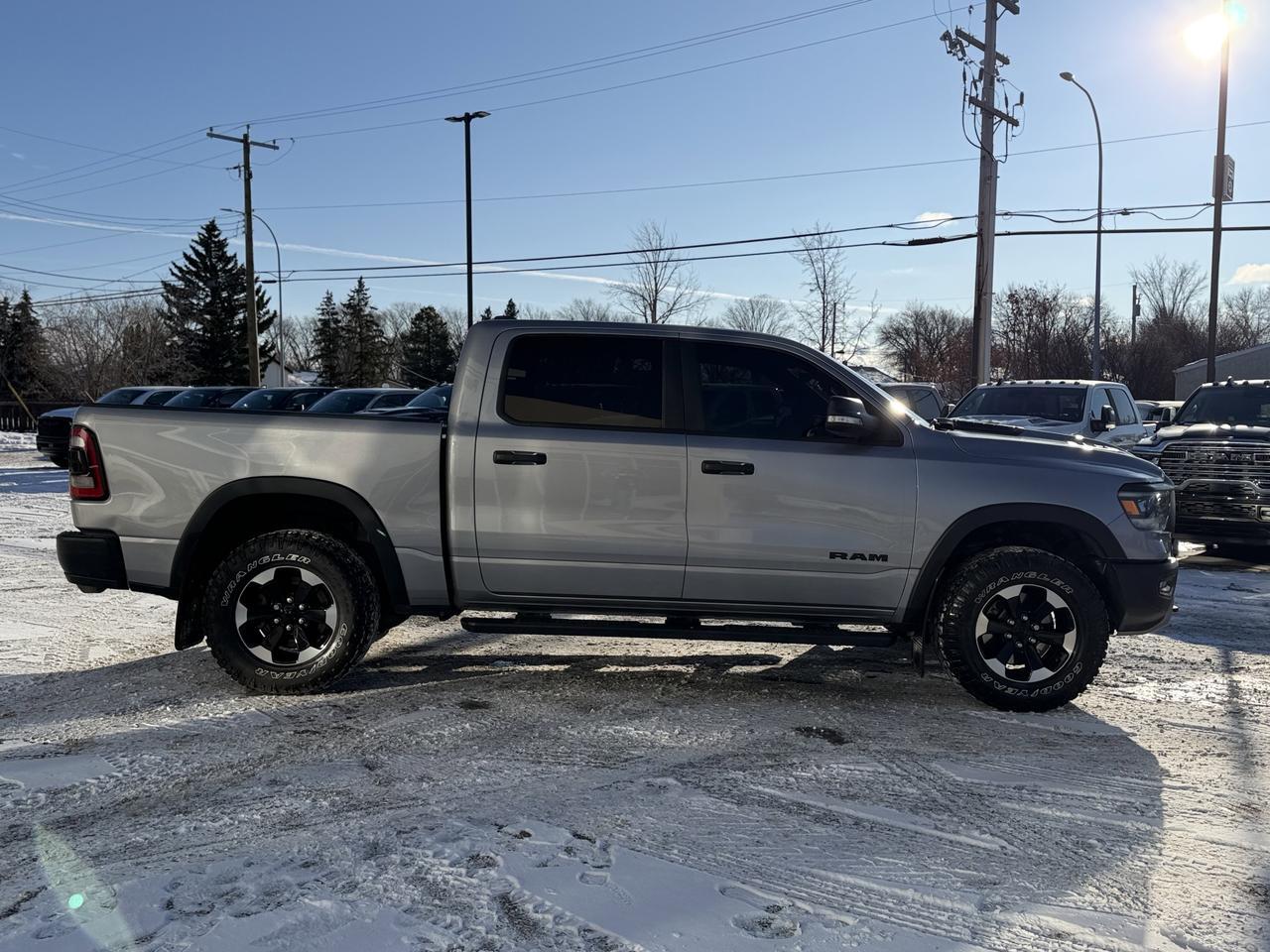 2022 Ram 1500 Rebel 4x4 | 5.7L HEMI V8 | 12" Touchscreen Nav | Alpine Audio | Android Auto CarPlay Redwater AB