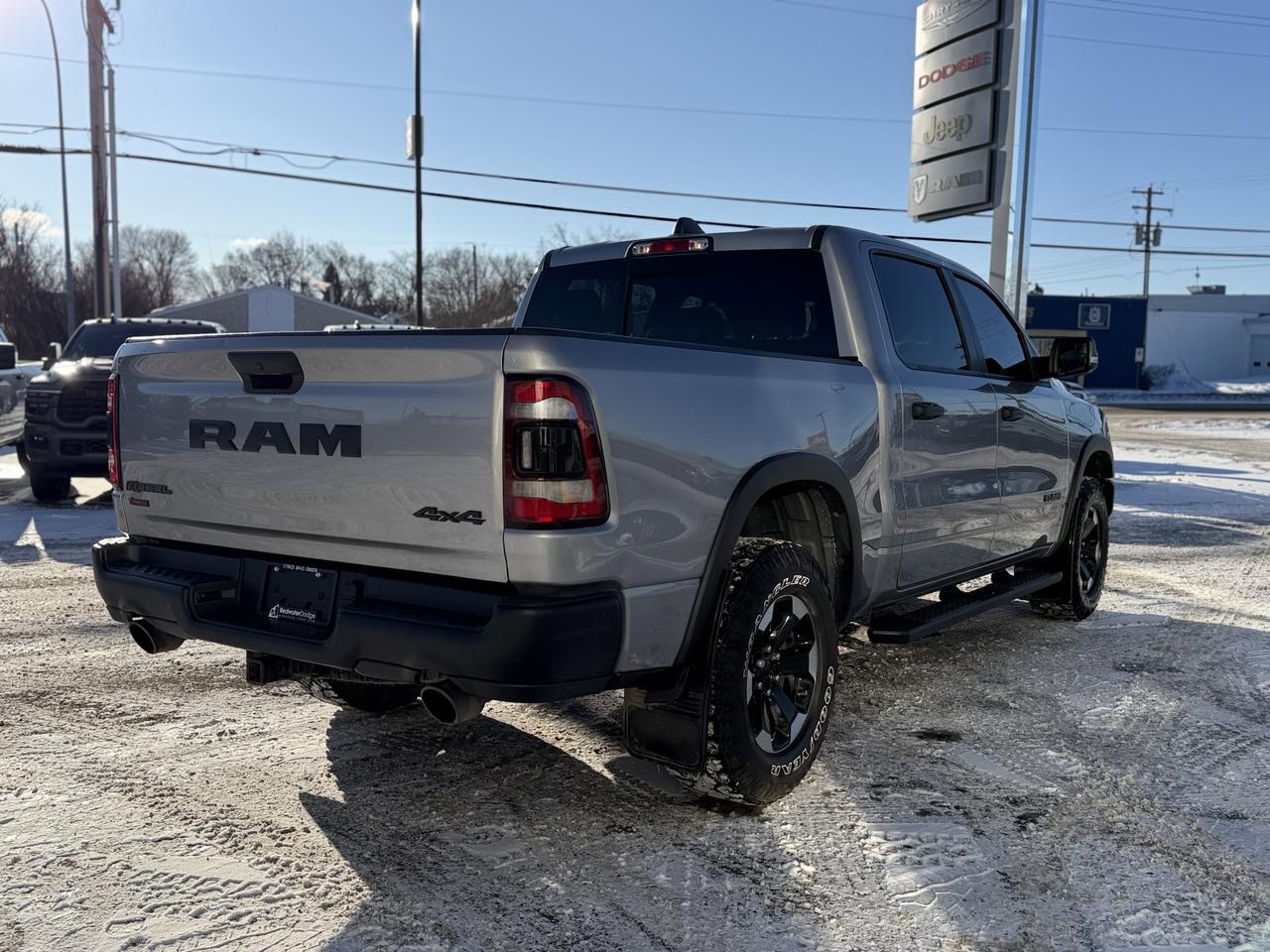 2022 Ram 1500 Rebel 4x4 | 5.7L HEMI V8 | 12" Touchscreen Nav | Alpine Audio | Android Auto CarPlay Redwater AB