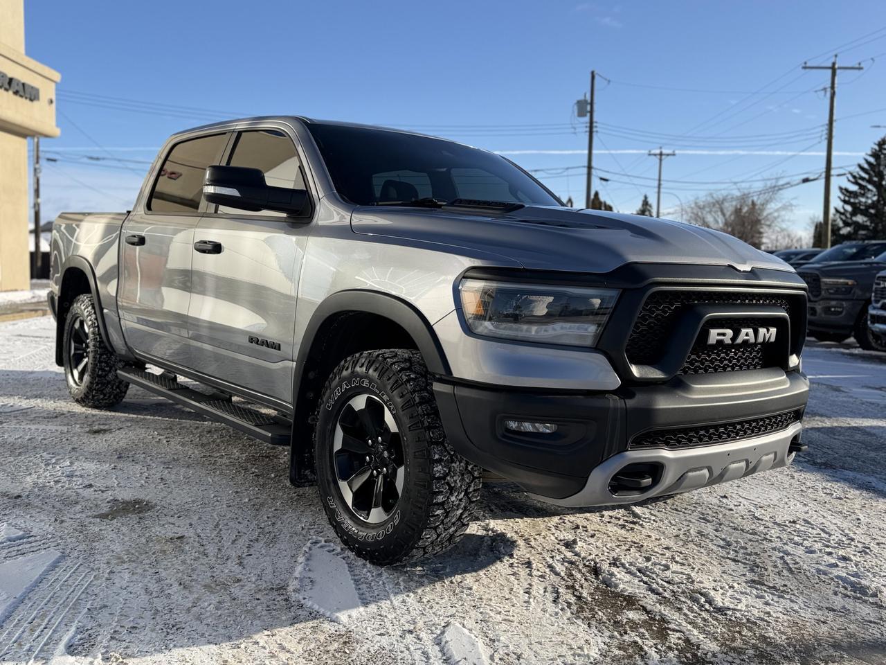 2022 Ram 1500 Rebel 4x4 | 5.7L HEMI V8 | 12" Touchscreen Nav | Alpine Audio | Android Auto CarPlay Redwater AB