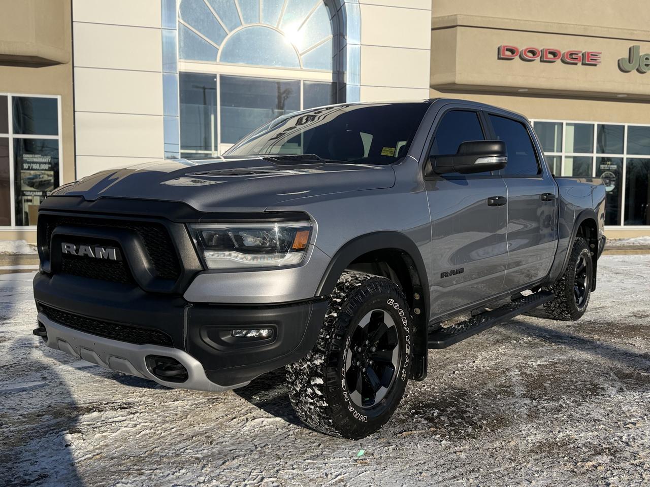 2022 Ram 1500 Rebel 4x4 | 5.7L HEMI V8 | 12" Touchscreen Nav | Alpine Audio | Android Auto CarPlay Redwater AB