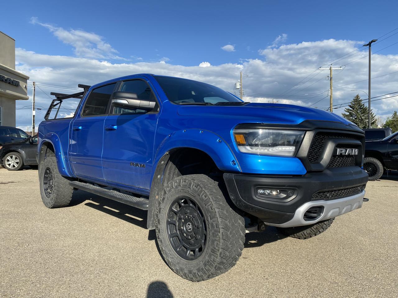 2022 Ram 1500 Rebel Crew Cab 4x4 | Low KMs | HEMI V8 | Remote Start | NAV | Backup Camera Redwater AB