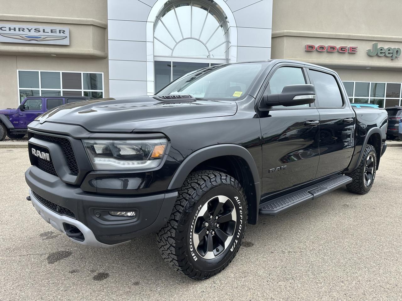 2022 Ram 1500 Rebel Crew Cab 4x4 | V8 HEMI | Heated Seats | NAV | 12IN Touchscreen | Backup Camera | Towing Redwater AB