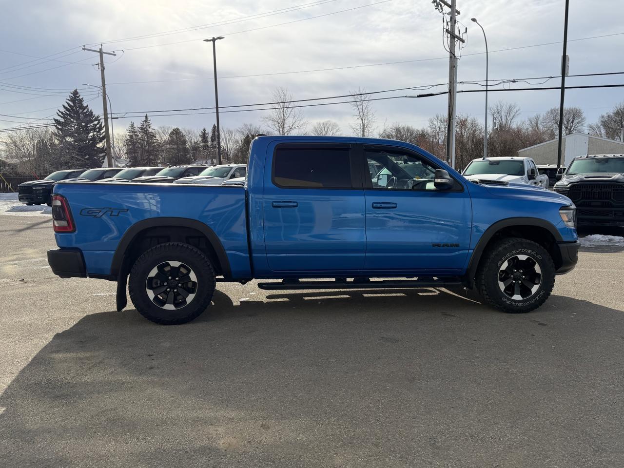 2022 Ram 1500 Rebel GT Crew Cab 4x4 | HEMI V8 | Leather | Heated Seats | NAV Redwater AB