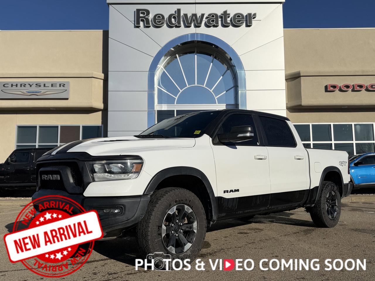 2022 Ram 1500 Rebel GT Crew Cab 4x4 | HEMI V8 | Leather | Vented Heated Seats | NAV | Remote Start Redwater AB