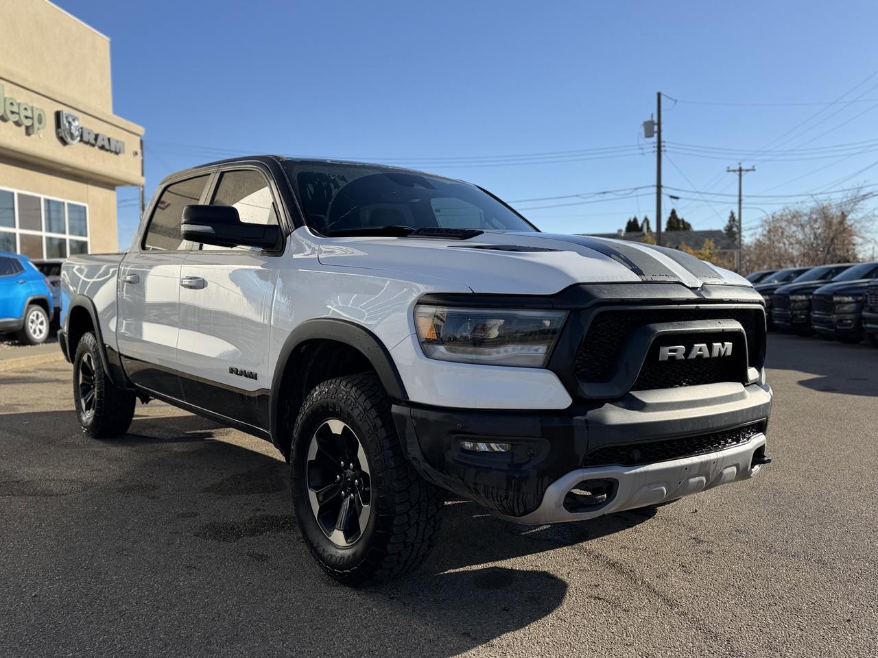2022 Ram 1500 Rebel GT Crew Cab 4x4 | HEMI V8 | Leather | Vented Heated Seats | NAV | Remote Start Redwater AB