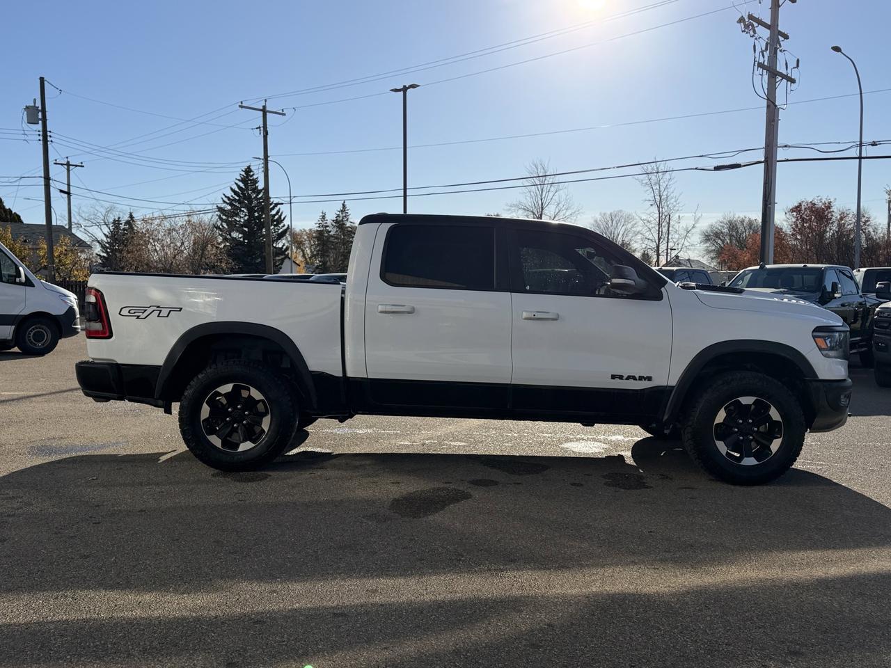 2022 Ram 1500 Rebel GT Crew Cab 4x4 | HEMI V8 | Leather | Vented Heated Seats | NAV | Remote Start Redwater AB