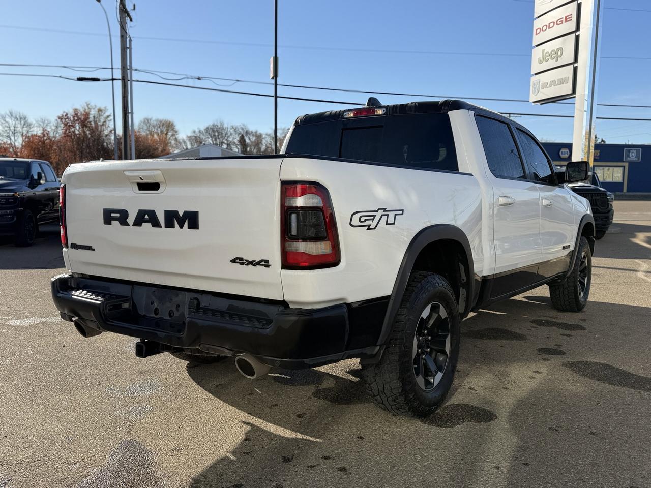 2022 Ram 1500 Rebel GT Crew Cab 4x4 | HEMI V8 | Leather | Vented Heated Seats | NAV | Remote Start Redwater AB