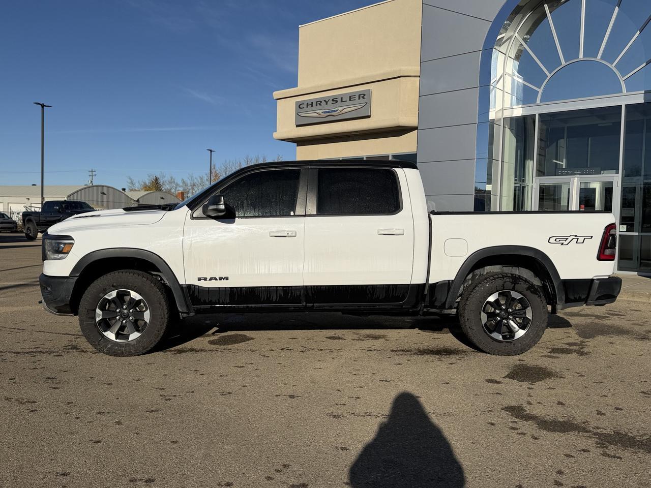 2022 Ram 1500 Rebel GT Crew Cab 4x4 | HEMI V8 | Leather | Vented Heated Seats | NAV | Remote Start Redwater AB