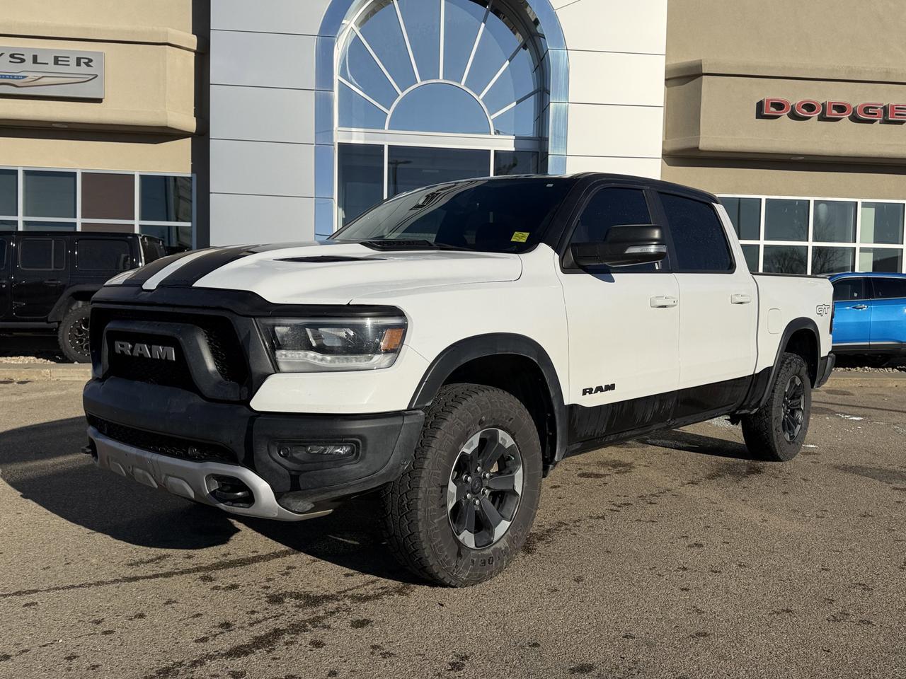 2022 Ram 1500 Rebel GT Crew Cab 4x4 | HEMI V8 | Leather | Vented Heated Seats | NAV | Remote Start Redwater AB