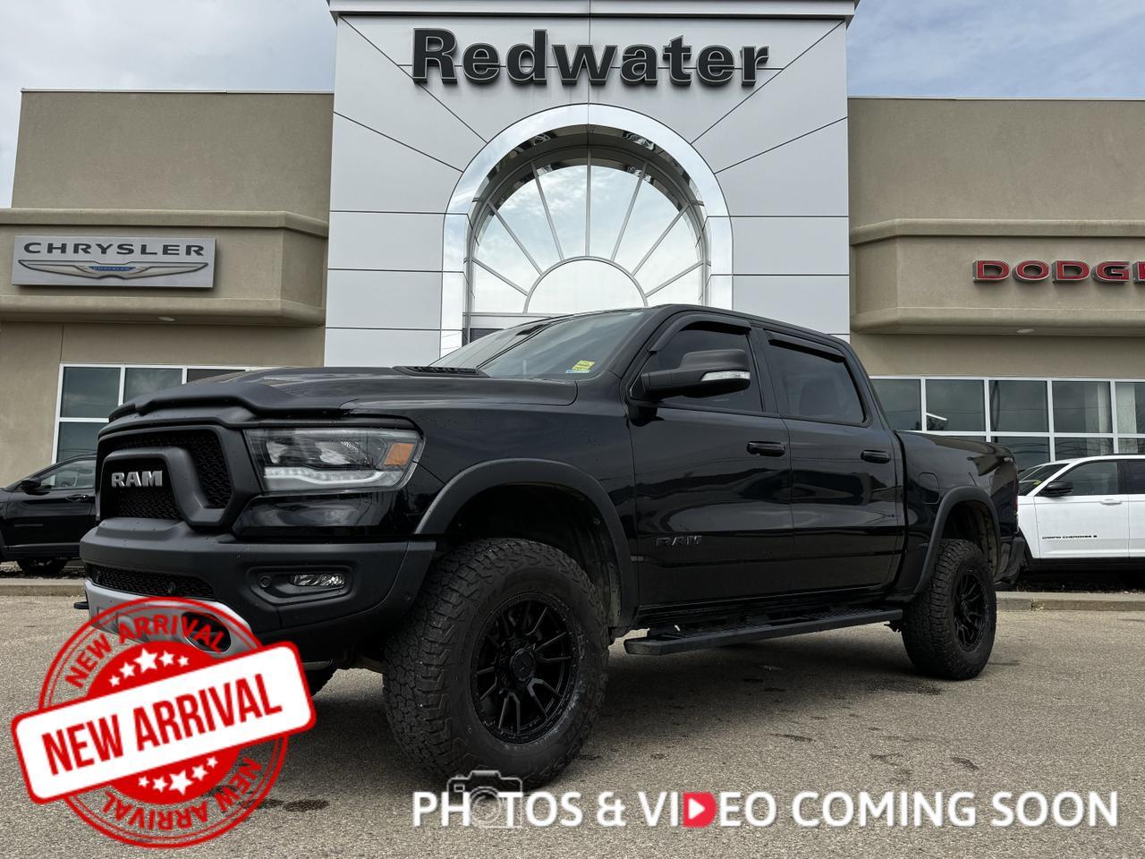 2022 Ram 1500 Rebel GT Crew Cab 4x4 | Rig Ready Ram | HEMI V8 | Leather | Heated Vented Seats | NAV | Remtoe Start Redwater AB