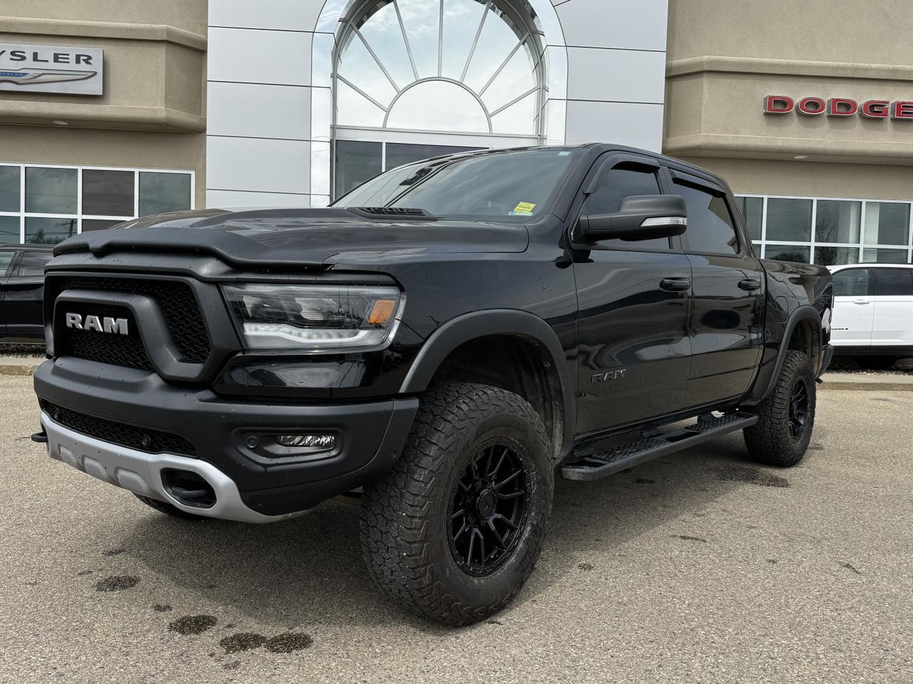 2022 Ram 1500 Rebel GT Crew Cab 4x4 | Rig Ready Ram | HEMI V8 | Leather | Heated Vented Seats | NAV | Remtoe Start Redwater AB