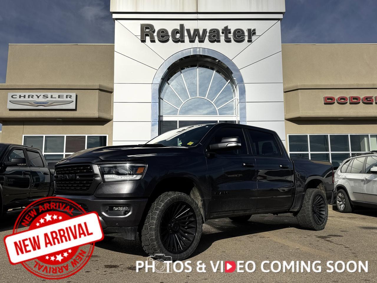 2022 Ram 1500 Sport Crew Cab 4x4 | HEMI V8 | Backup Camera | Remote Start | NAV