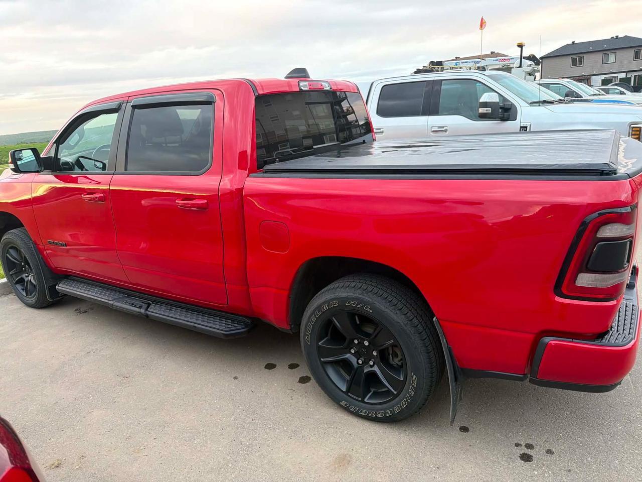2022 Ram 1500 Sport Crew Cab 4x4 | HEMI V8 | Flame Red | NAV | 12IN Display | Heated Seats | Remote Start | Alpine Redwater AB
