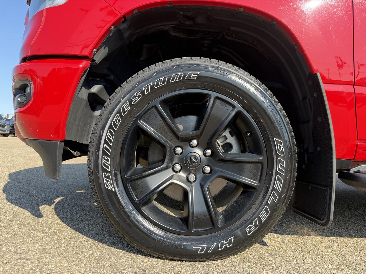 2022 Ram 1500 Sport Crew Cab 4x4 | HEMI V8 | Flame Red | NAV | 12IN Display | Heated Seats | Remote Start | Alpine Redwater AB