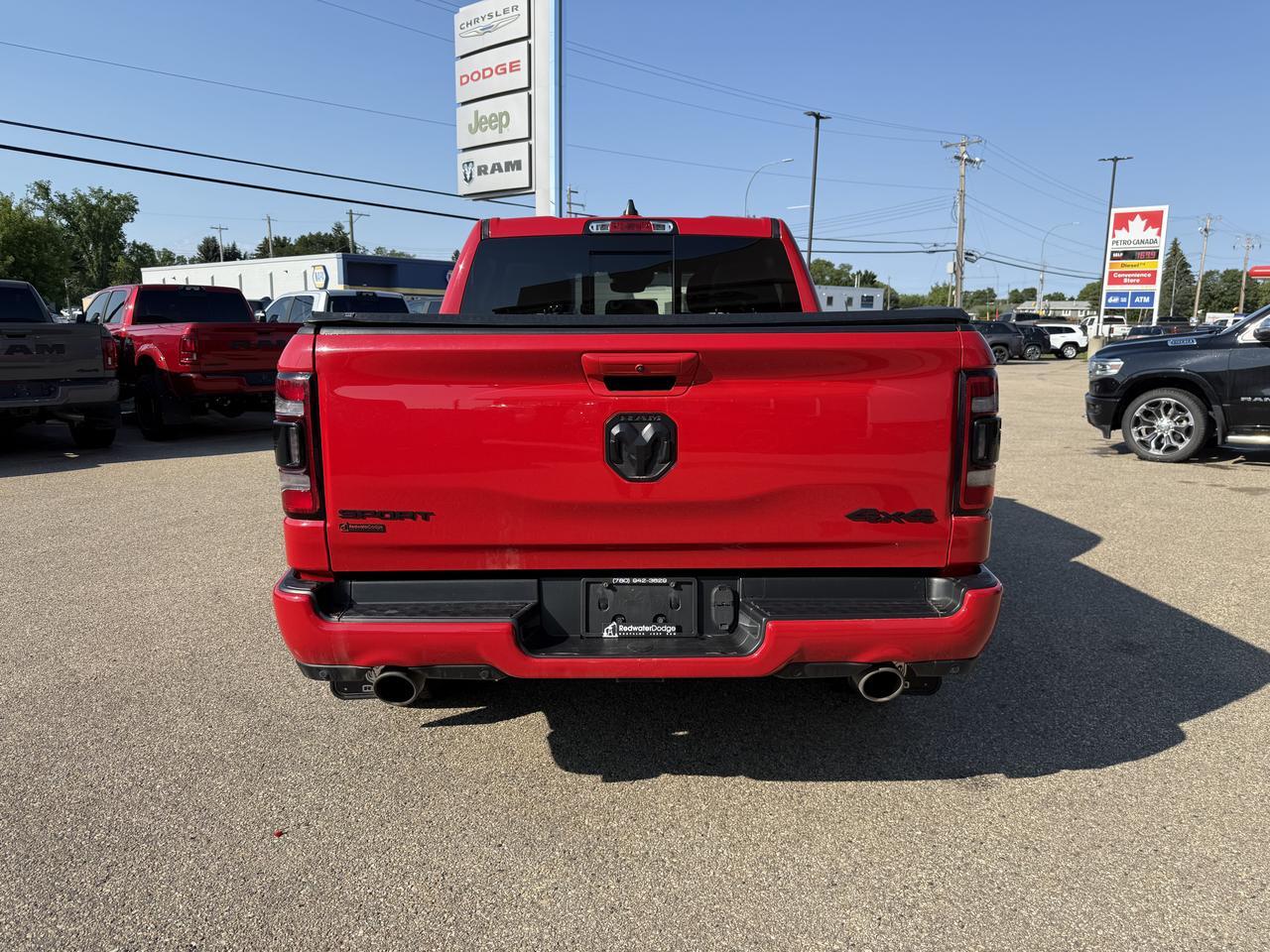 2022 Ram 1500 Sport Crew Cab 4x4 | HEMI V8 | Flame Red | NAV | 12IN Display | Heated Seats | Remote Start | Alpine Redwater AB