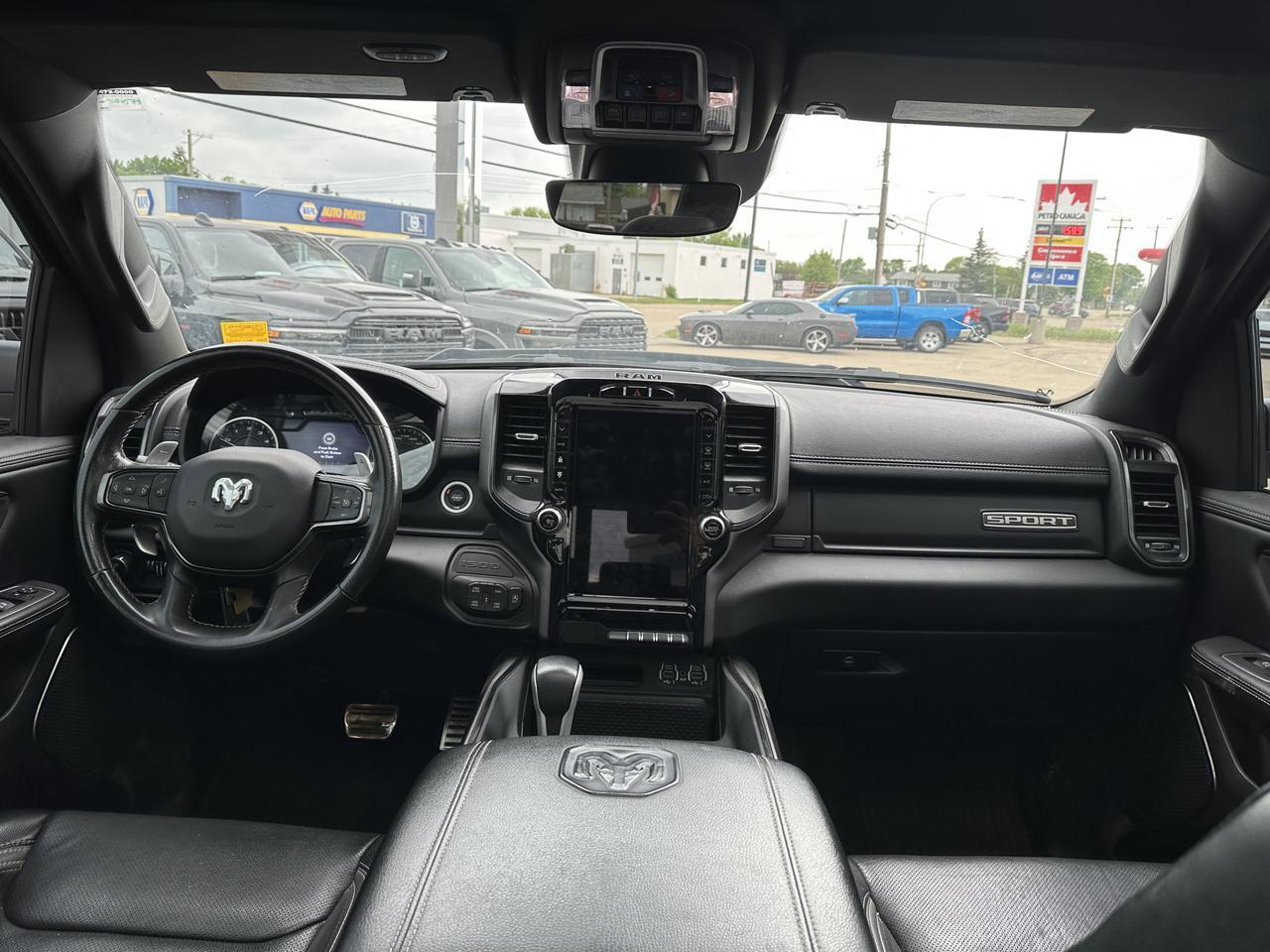 2022 Ram 1500 Sport Crew Cab 4x4 | HEMI V8 eTorque | Pano Sunroof | 12IN Touchscreen | NAV | Heated Seats Redwater AB