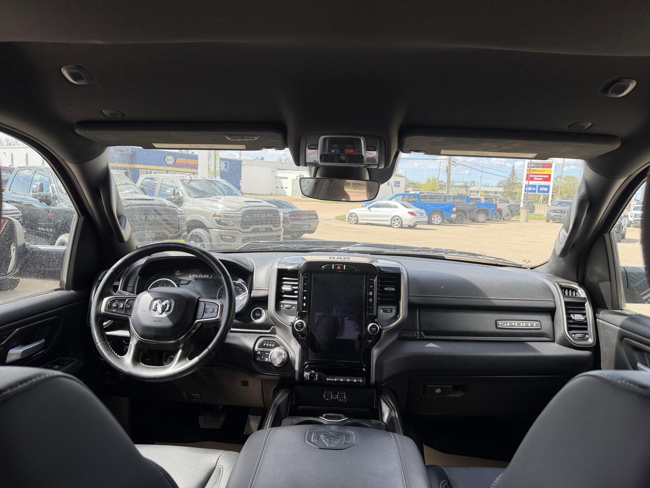 2022 Ram 1500 Sport Crew Cab 4x4 | Low KMs | HEMI V8 | 12IN Touchscreen | NAV | Heated Seats | Remote Start Redwater AB