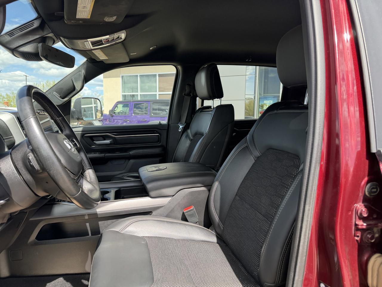 2022 Ram 1500 Sport Crew Cab 4x4 | Low KMs | HEMI V8 | 12IN Touchscreen | NAV | Heated Seats | Remote Start Redwater AB