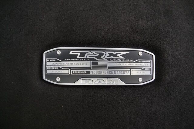 2022 Ram 1500 TRX 4X4 / Level 2 Equipment / Carbon Fiber PKG! High Point NC