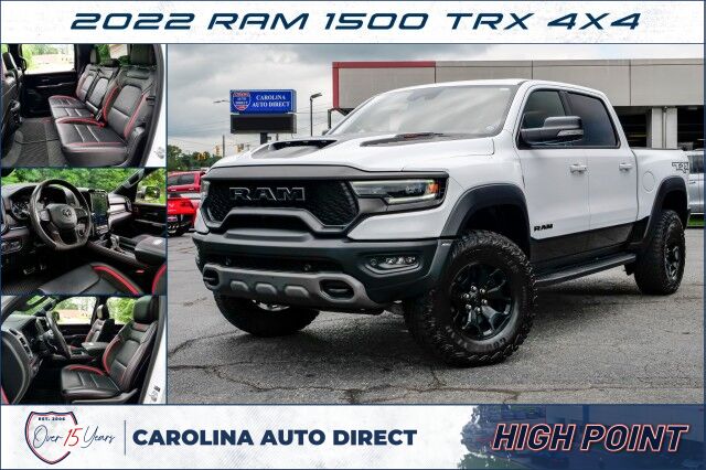 2022 Ram 1500 TRX 4X4 / Level 2 Equipment / Carbon Fiber PKG! High Point NC